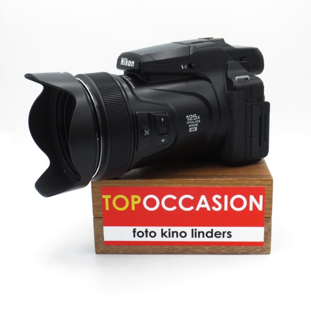 OCCASION: Nikon Coolpix P1000, Audio, Tv en Foto, Fotocamera's Digitaal, Gebruikt, 16 megapixels, Ophalen of Verzenden, Lensdop