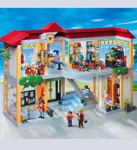 Playmobil School 4324 - Complete set zonder doos, Ophalen of Verzenden, Gebruikt