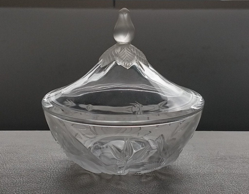 vtg cristal D'Arques Florence bonbon schaal , volgnr 51, Antiek en Kunst, Ophalen of Verzenden