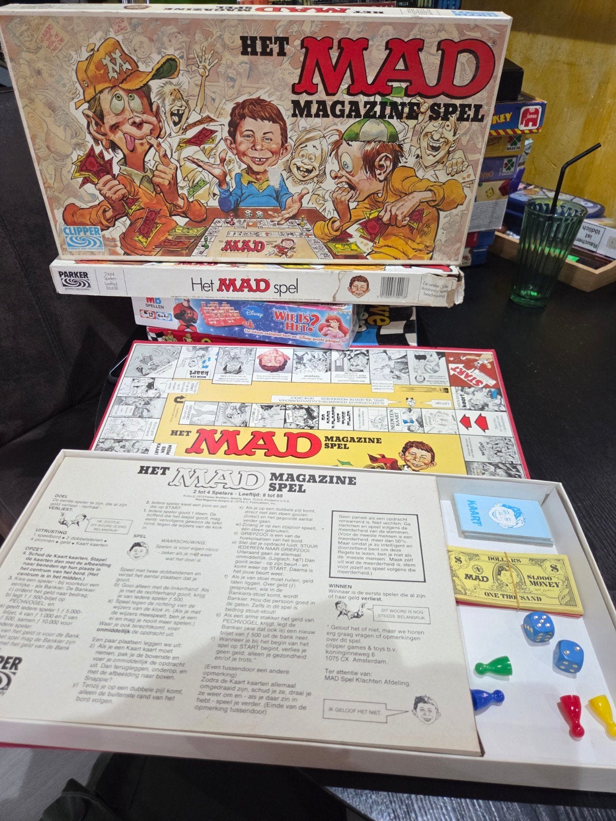 Het Mad spel 1979 Clipper, Ophalen of Verzenden