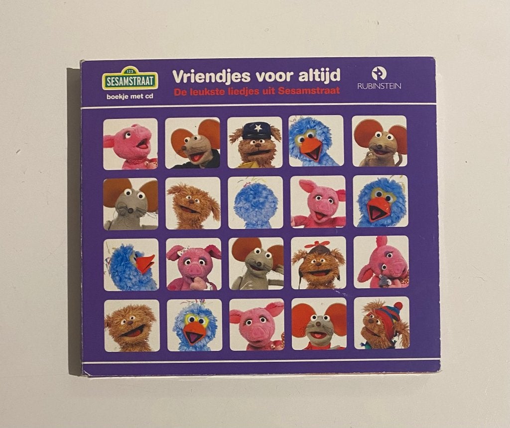 CD: Sesamstraat - Vriendjes Voor Altijd 2007 Nederland - VG+, Cd's en Dvd's, Gebruikt, Tot 2 jaar, Muziek, Album
