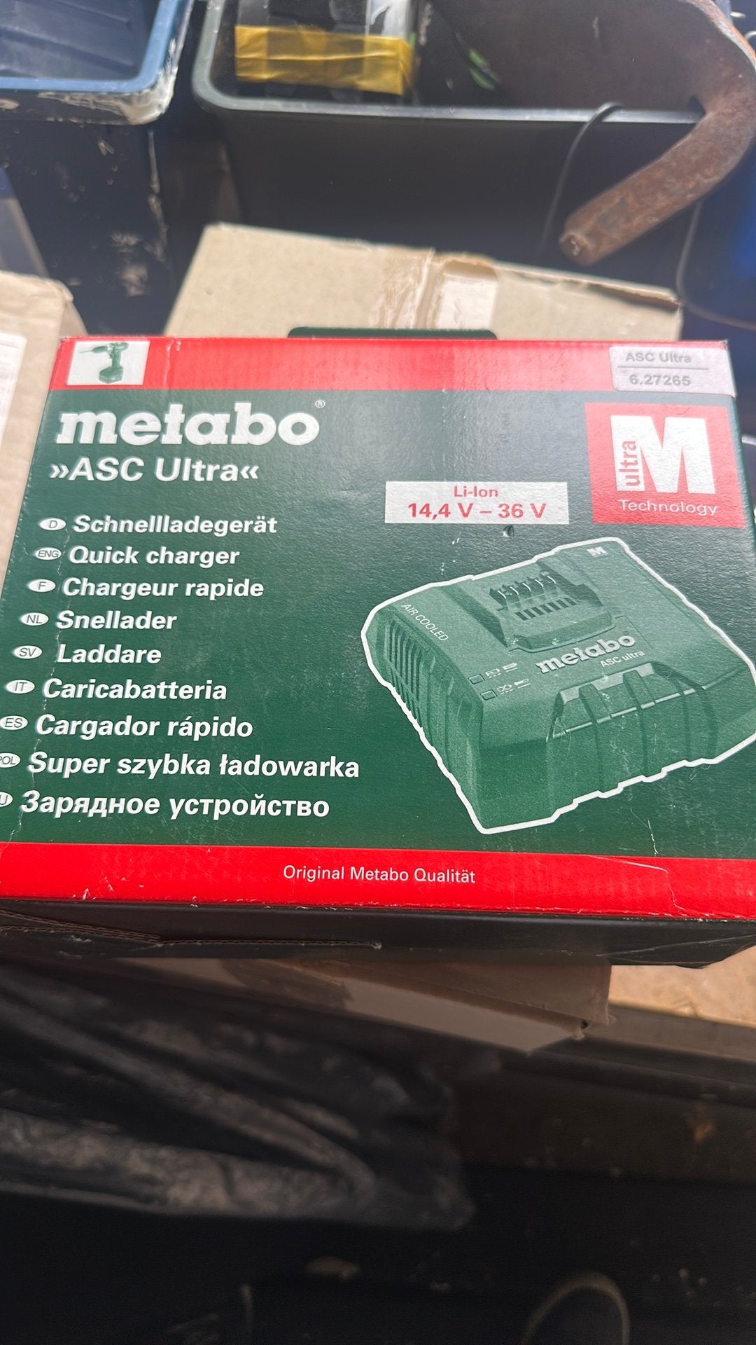 Metabo acculader. Nieuw, Ophalen of Verzenden, Nieuw