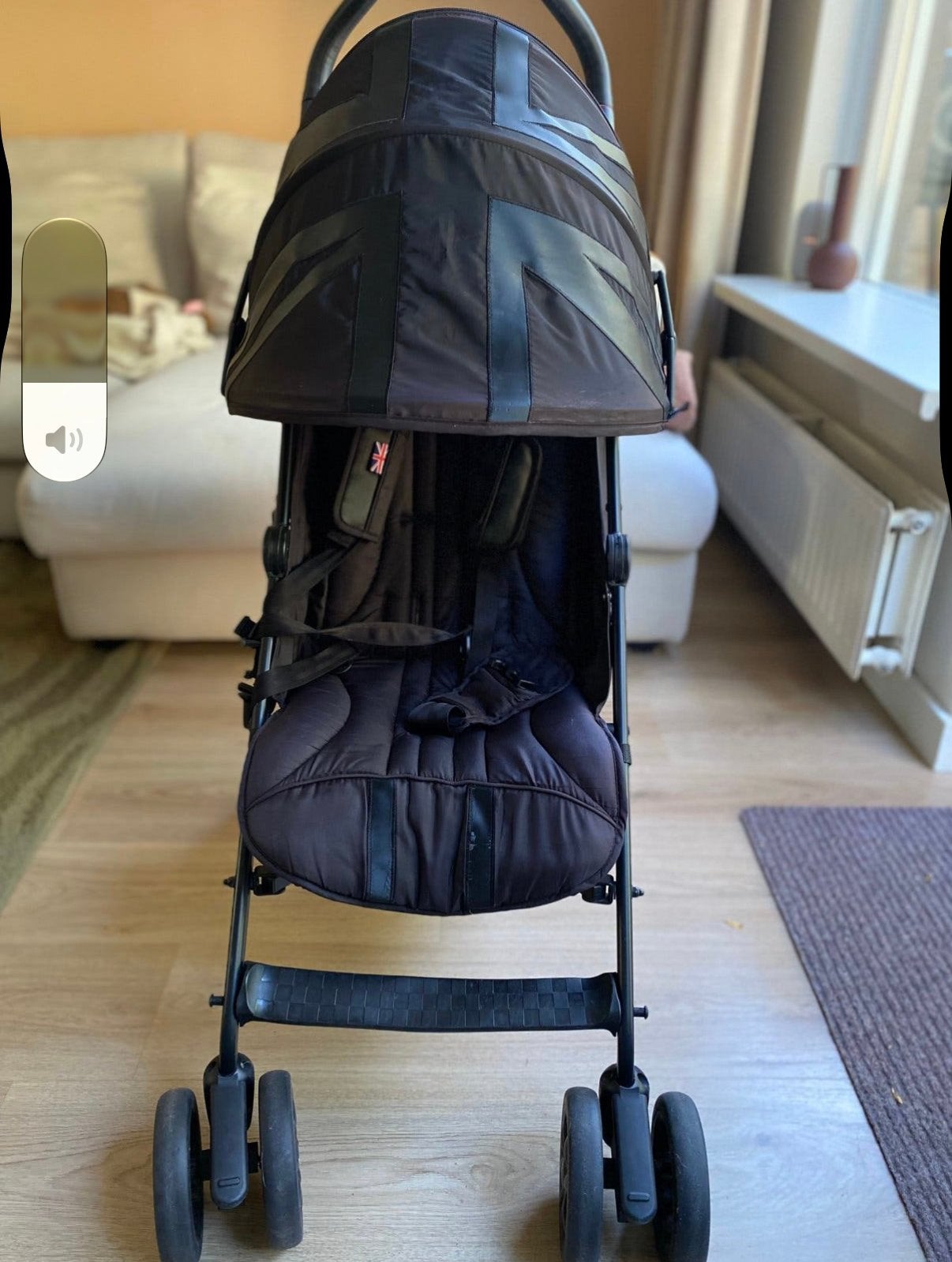 Easywalker buggy by MINI zwart, Kinderen en Baby's, Ophalen, Zo goed als nieuw
