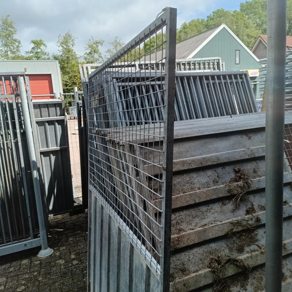 22 stuks 133cm dichte kennelpanelen hondenkennel hondenren, Ophalen, Hondenkennel, 100 cm of meer, 110 cm of meer