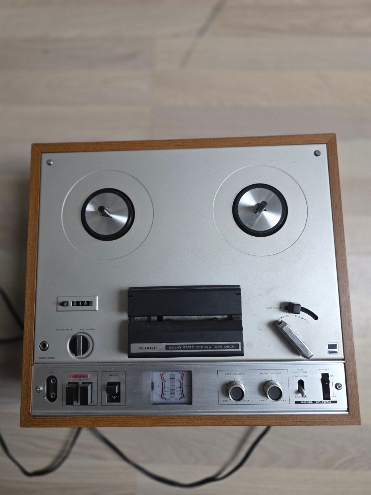 Sharp RT-727H Stereo reel to reel bandrecorder met spoelen 1, Ophalen, Bandrecorder