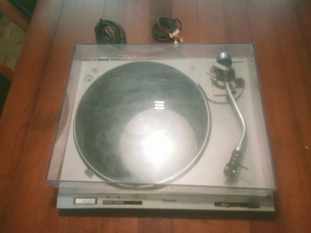 Technics vinyl platenspeler 33/45 toeren., Ophalen, Gebruikt, Automatisch, Platenspeler