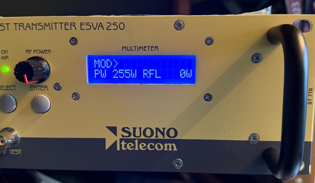 Suono Esva 250 nieuw 85-108 mhz, Telecommunicatie, Zenders en Ontvangers, Ophalen of Verzenden, Nieuw, Zender