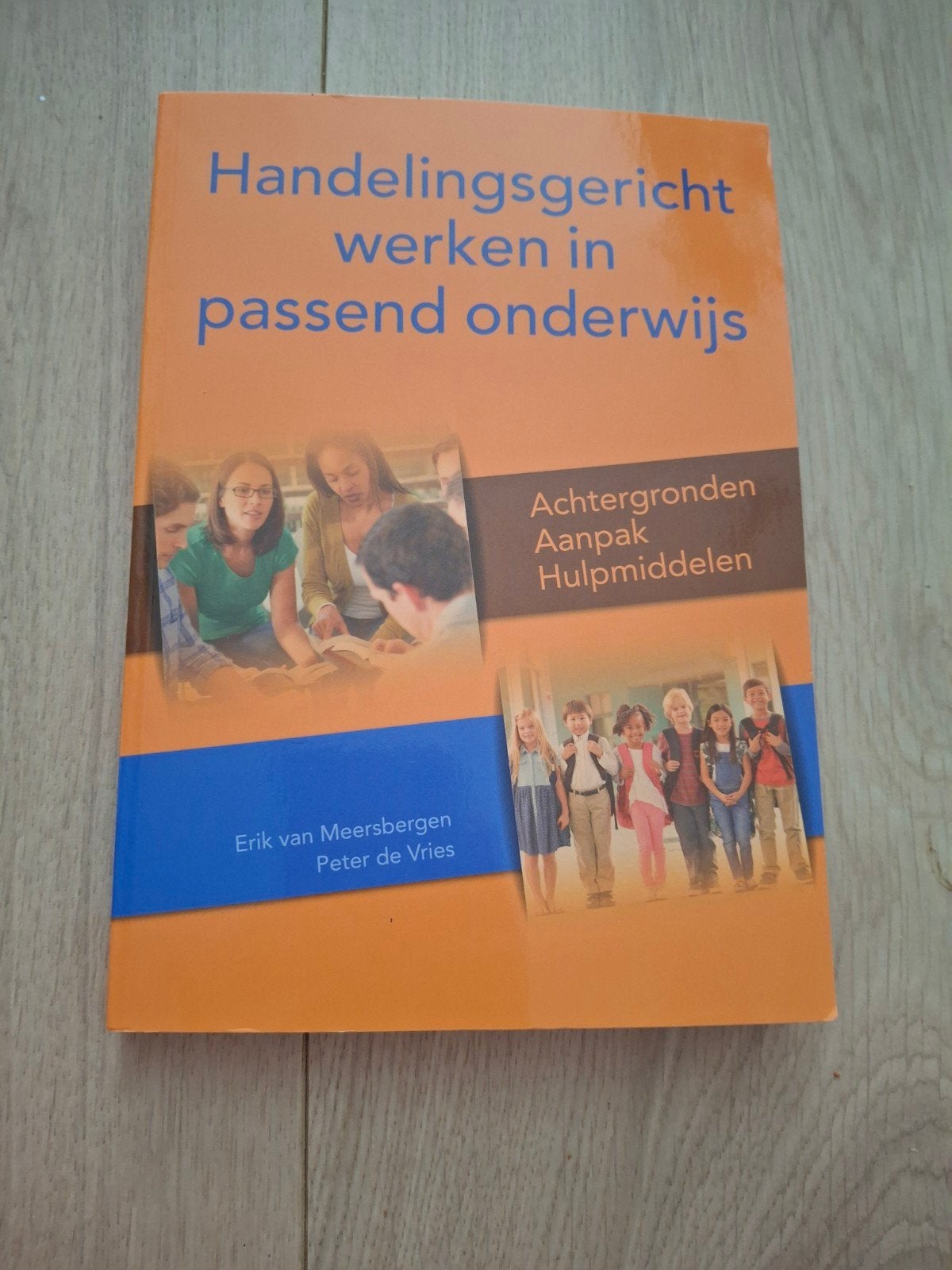 Pabo boek: Handelinggericht werken in passend onderwijs, Boeken, Studieboeken en Cursussen, Zo goed als nieuw, Erik van Meersbergen, Peter de Vries