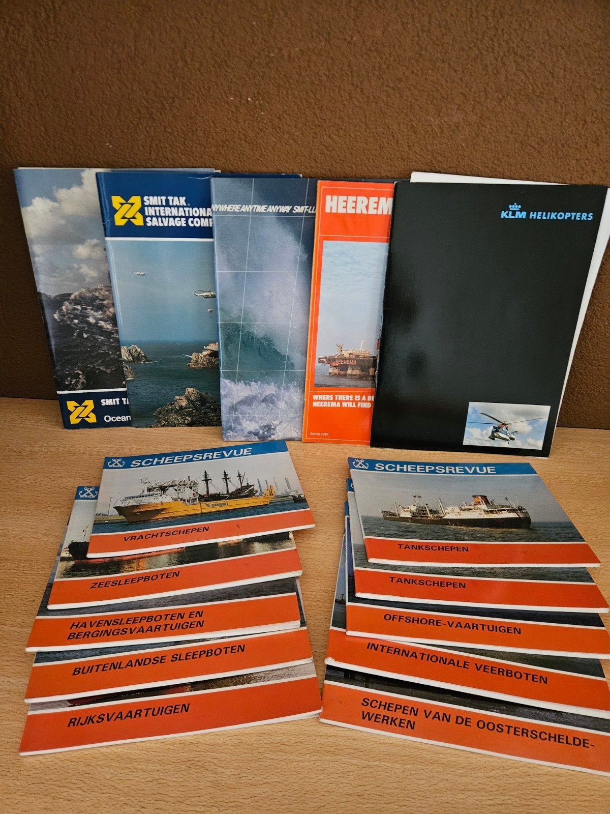 Maritieme brochures en Scheepsrevue boekjes, Ophalen of Verzenden