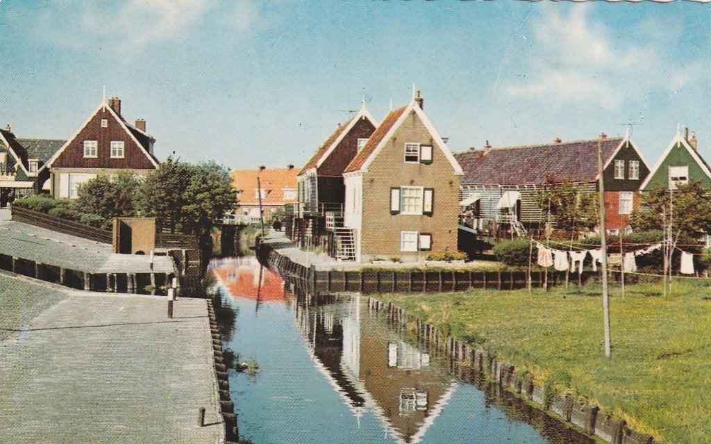 MARKEN Dorpsgezicht kl.f., Verzenden, 1960 tot 1980, Gelopen, Noord-Holland