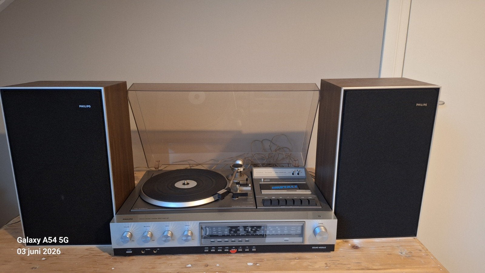philips stereo music centre 903 mark ii, Ophalen, Cassettedeck, Philips