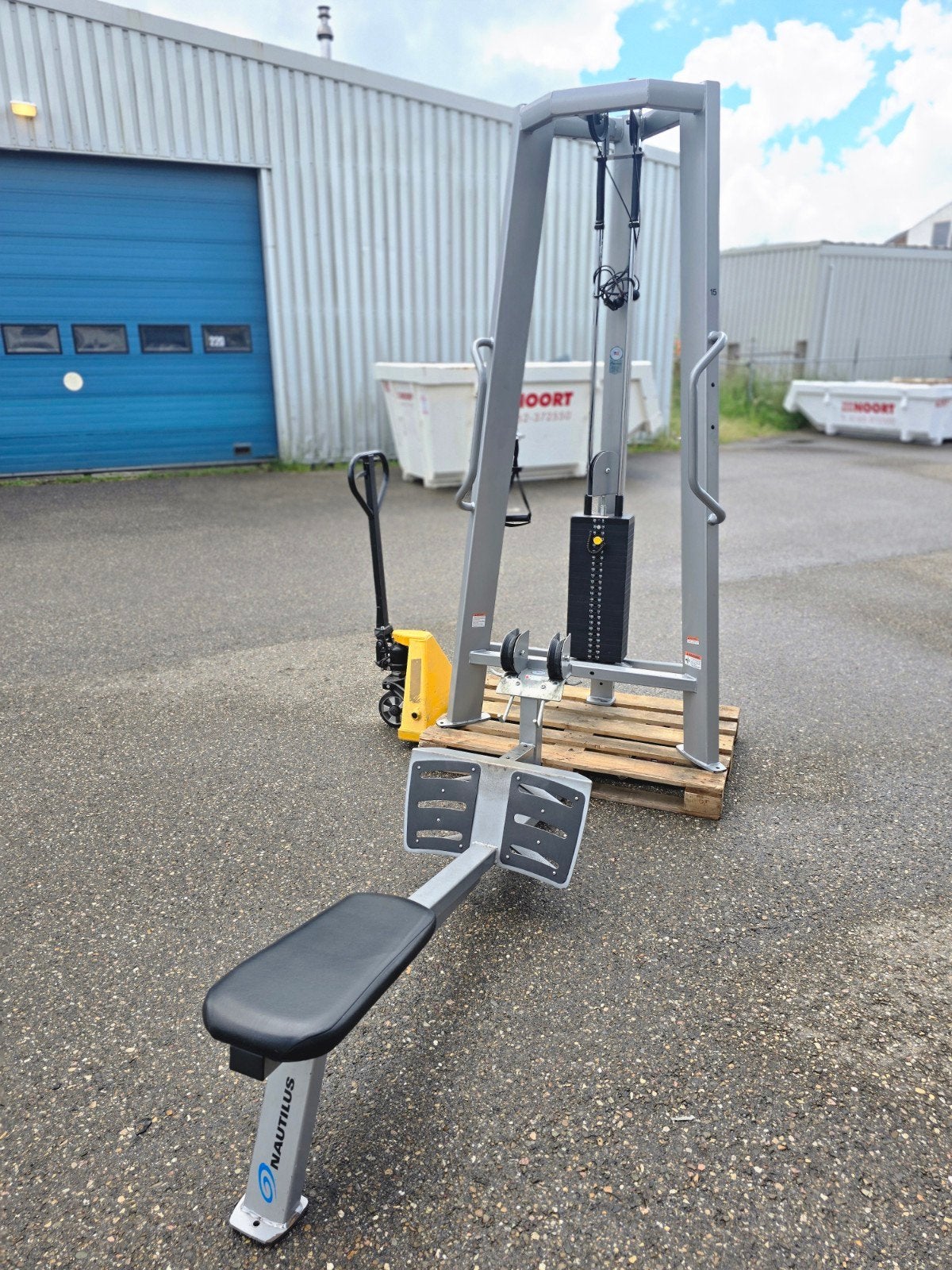 Nautilus cable row, Sport en Fitness, Ophalen, Overige typen