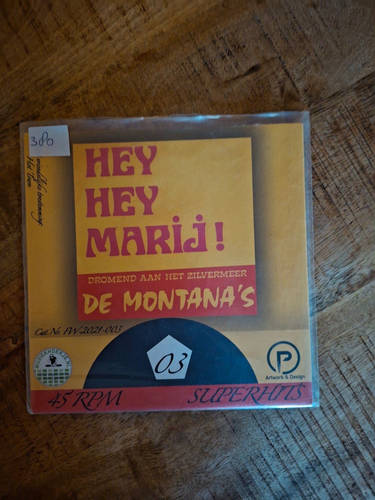 De Montana's - Hey Hey Marij! / Dromend aan het Zilvermeer, Gebruikt, 7 inch, Ophalen of Verzenden, EP