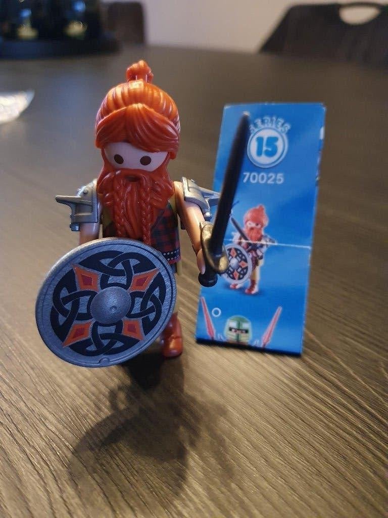 PLaymobil figures, poppetje 70025, serie 15, compleet, Complete set, Ophalen of Verzenden, Zo goed als nieuw, Figuren