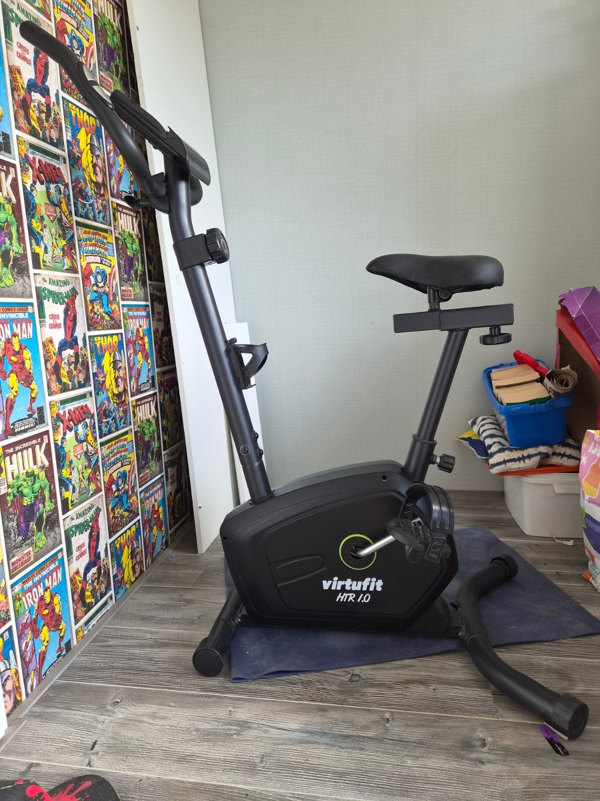 Fijne fiets met display en tracking. weinig gebruikt, Ophalen, Zo goed als nieuw, Benen, Hometrainer