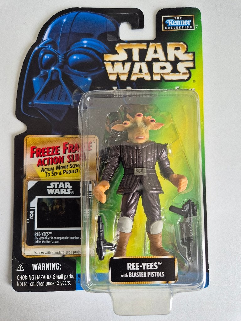 -10% Star Wars POTF FF Ree-Yees with Blaster Pistols, Ophalen of Verzenden, Nieuw, Actiefiguurtje