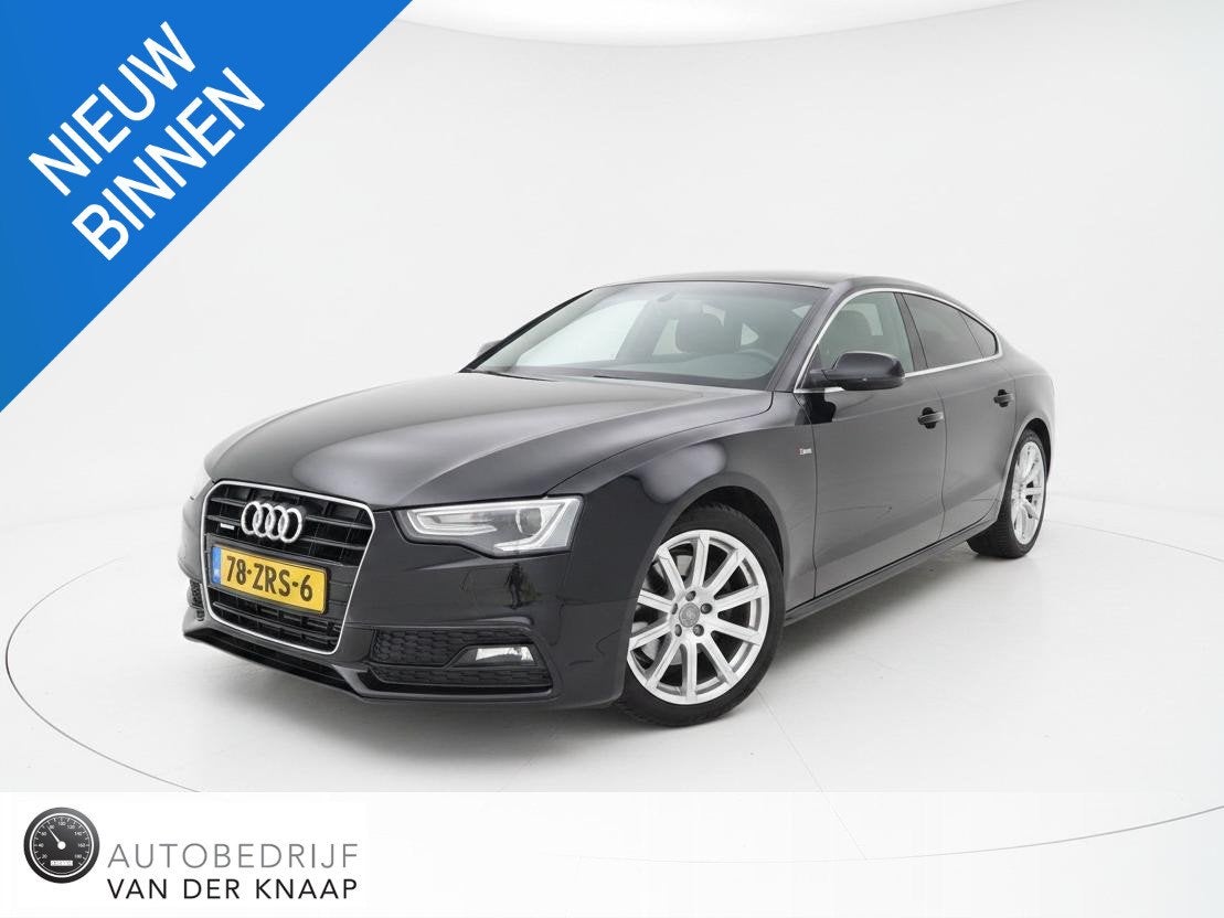 Audi A5 Sportback 1.8 TFSI S Edition, Gebruikt, 4 cilinders, 4 stoelen, Leder en Stof