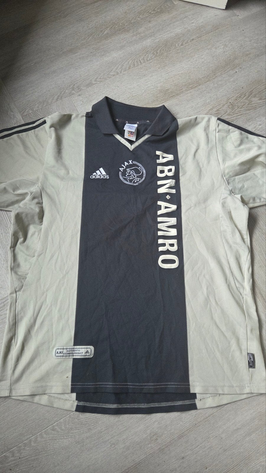 Ajax uitshirt 2000-2001 ABN AMRO, Maat 52/54 (L), Meerkleurig, Ophalen of Verzenden, Adidas