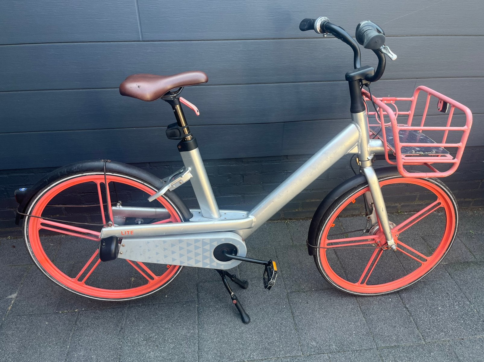 Mobike hufterproof station/kroegfiets + gratis slot, Ophalen, Gebruikt, Overige merken, Versnellingen