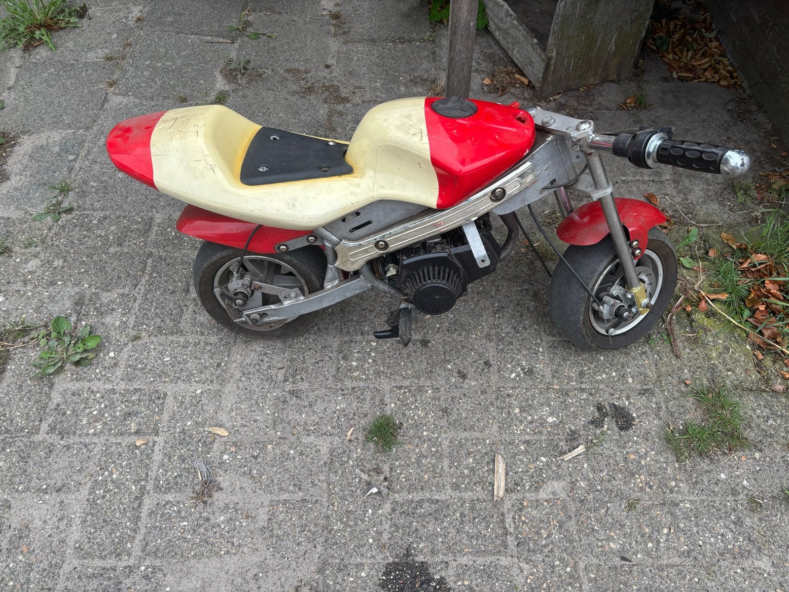 Leuke Minibike - Ideaal voor de hobbyist, Ophalen, Gebruikt, Schijfrem, Overige typen