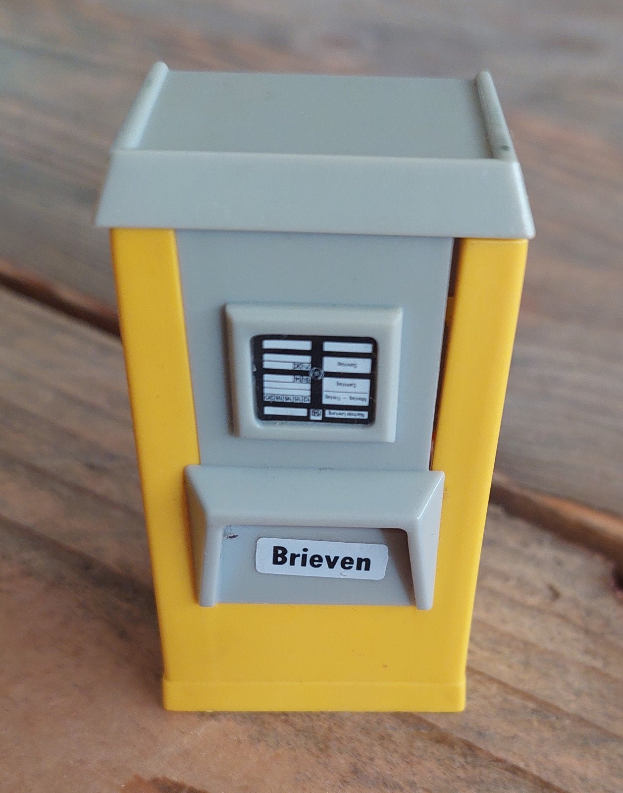 Vintage Playmobil PTT brievenbus, Losse onderdelen, Overige typen, Ophalen of Verzenden, Zo goed als nieuw