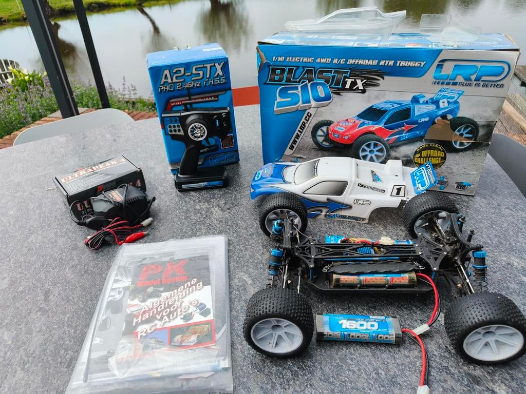 LRP Blast TX 1/10 RC Truggy RTR - Zo goed als nieuw, Elektro, Auto offroad, Ophalen of Verzenden, Zo goed als nieuw