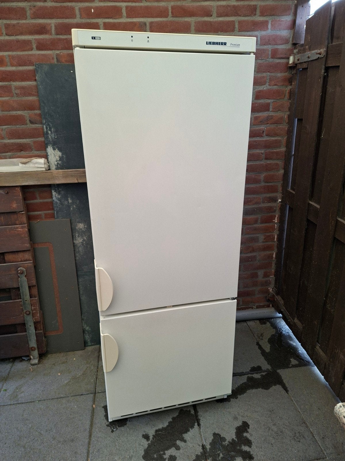 Te koop Liebherr koelvriescombinatie, Witgoed en Apparatuur, Ophalen, 200 liter of meer, Met aparte vriezer, 160 cm of meer