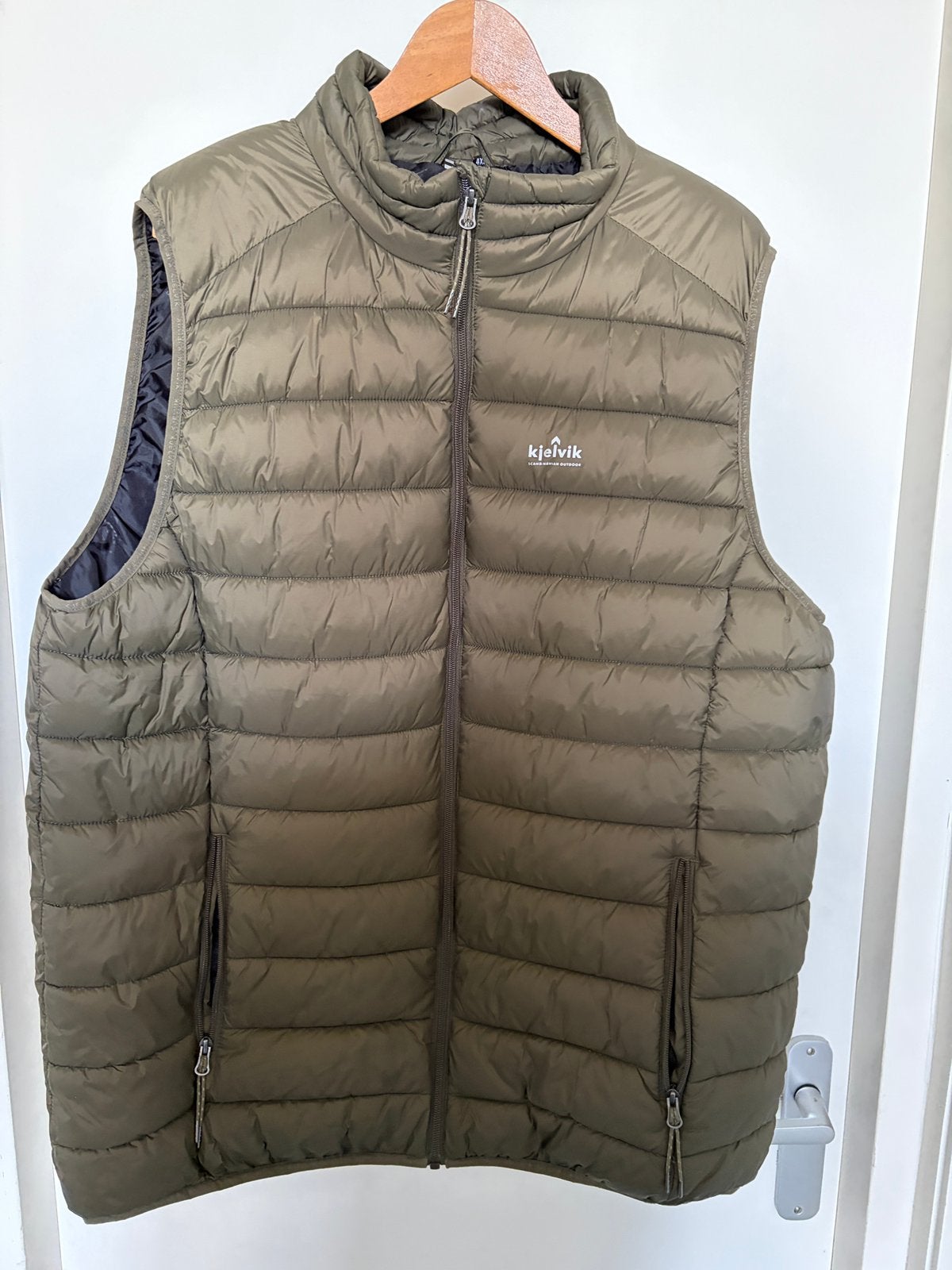 Kjelvik bodywarmer maat 4xl, Ophalen of Verzenden, Zo goed als nieuw, Overige maten, Groen
