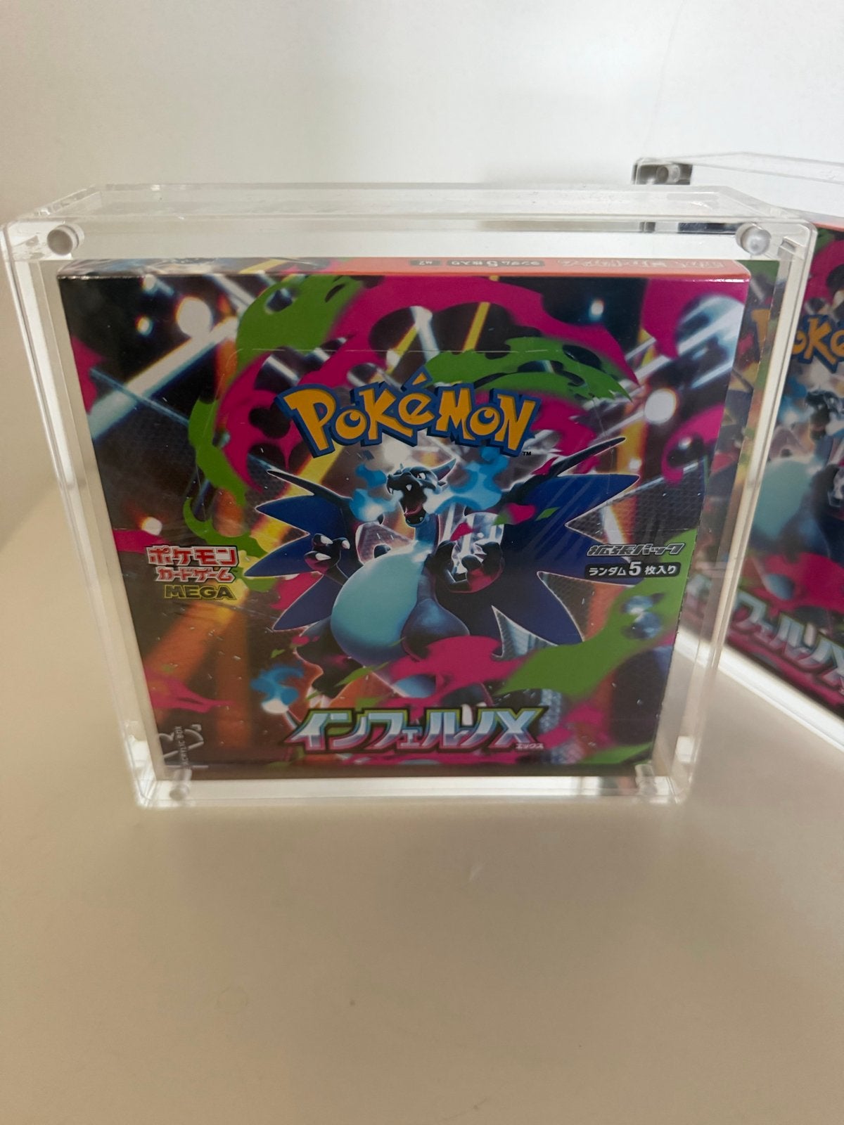 Pokemon Boosterbox Inferno X (Zonder acrylcase), Ophalen of Verzenden, Nieuw, Booster