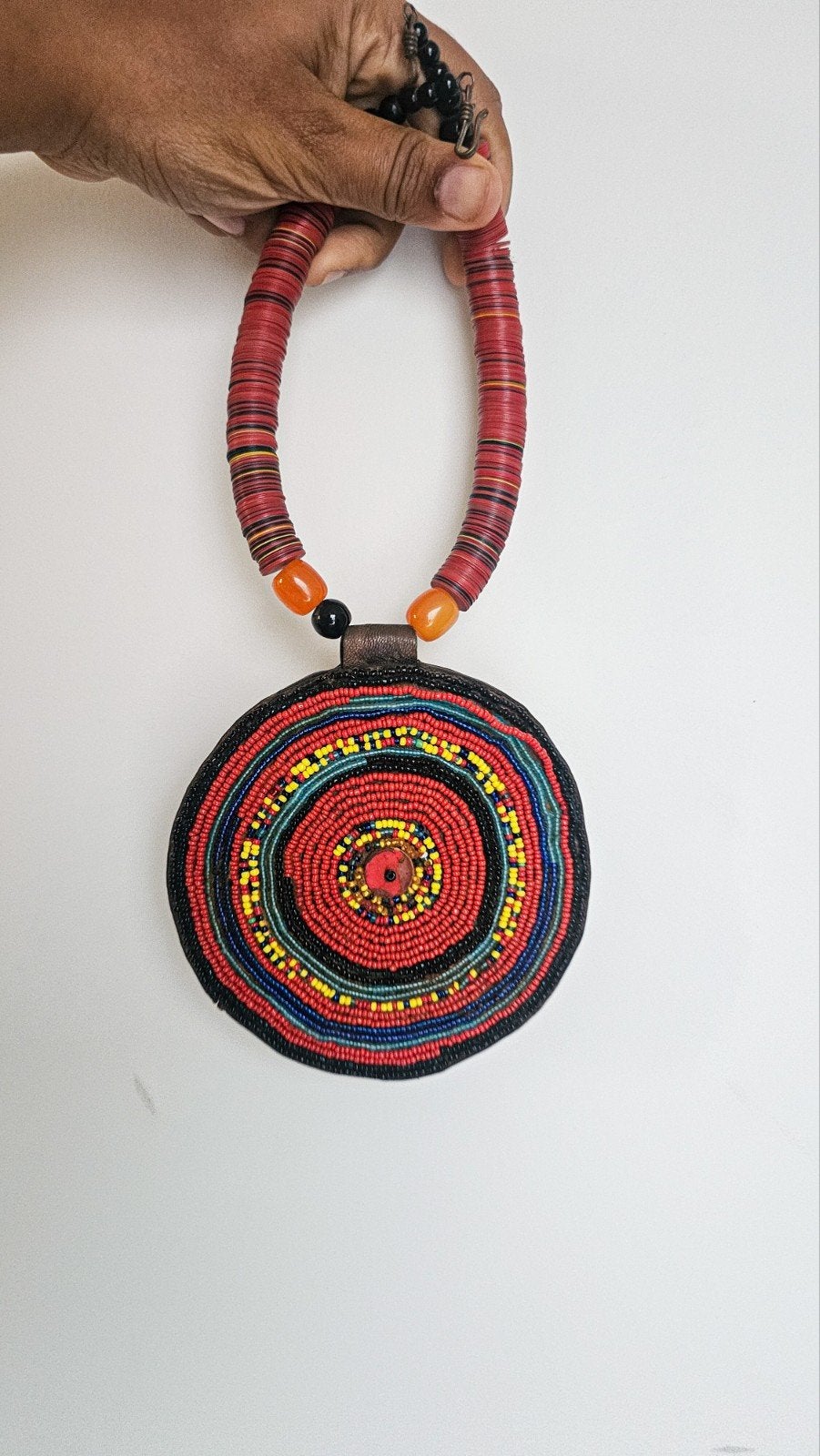 afrikaanse ketting, Ophalen of Verzenden, Overige materialen