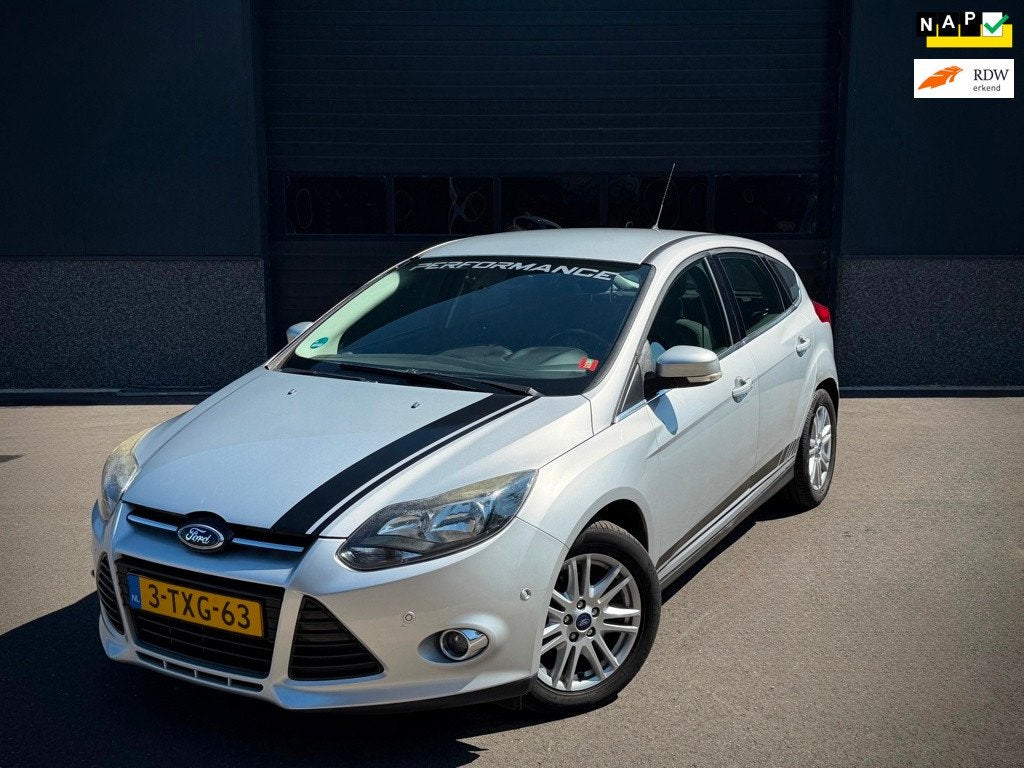 Ford Focus 1.0 EcoBoost Edition Plus, Auto's, Ford, Euro 5, Gebruikt, 635 kg, Origineel Nederlands
