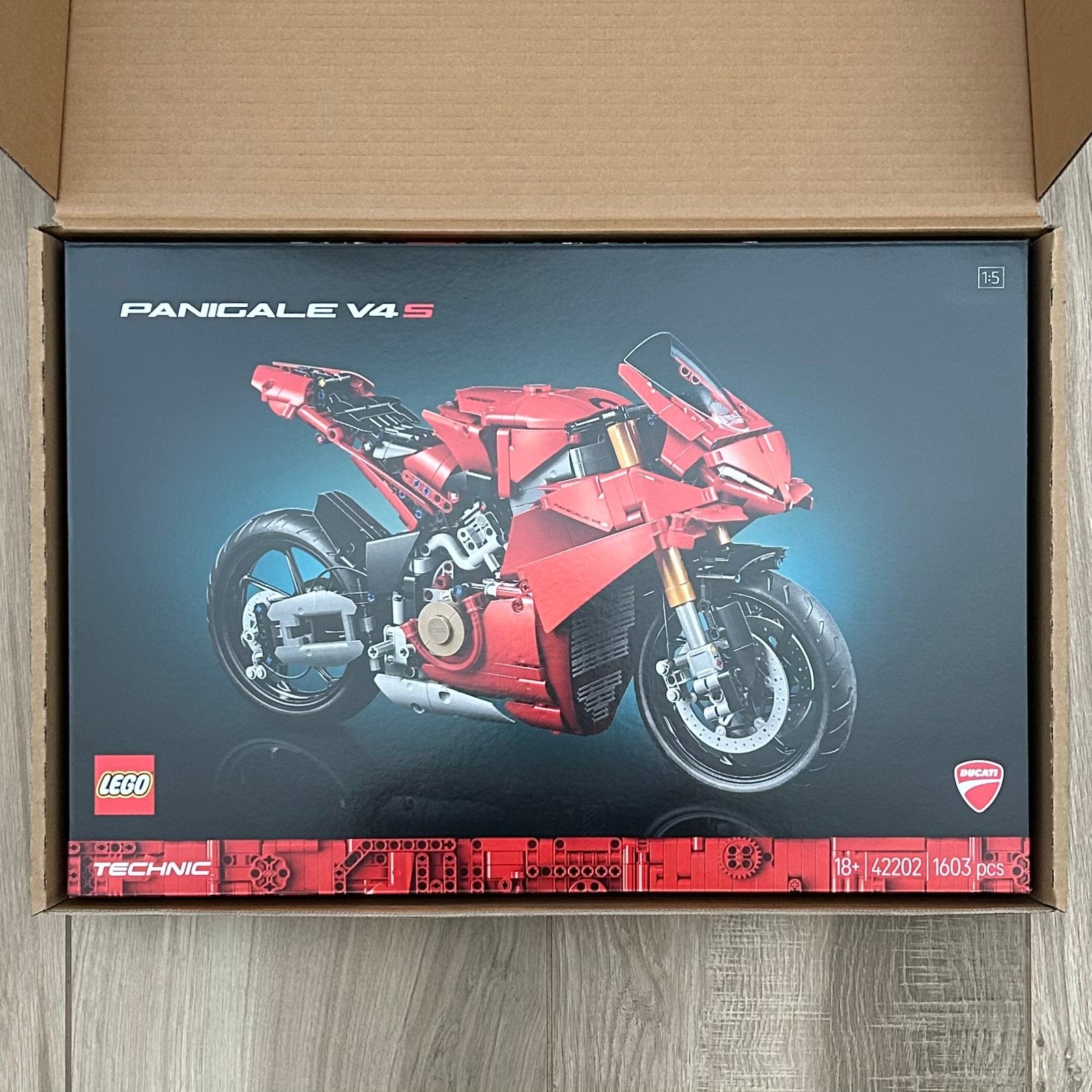 Lego 42202 Technic Ducati Panigale V4 S Superbike | NIEUW, Kinderen en Baby's, Speelgoed | Duplo en Lego, Lego, Nieuw, Ophalen of Verzenden