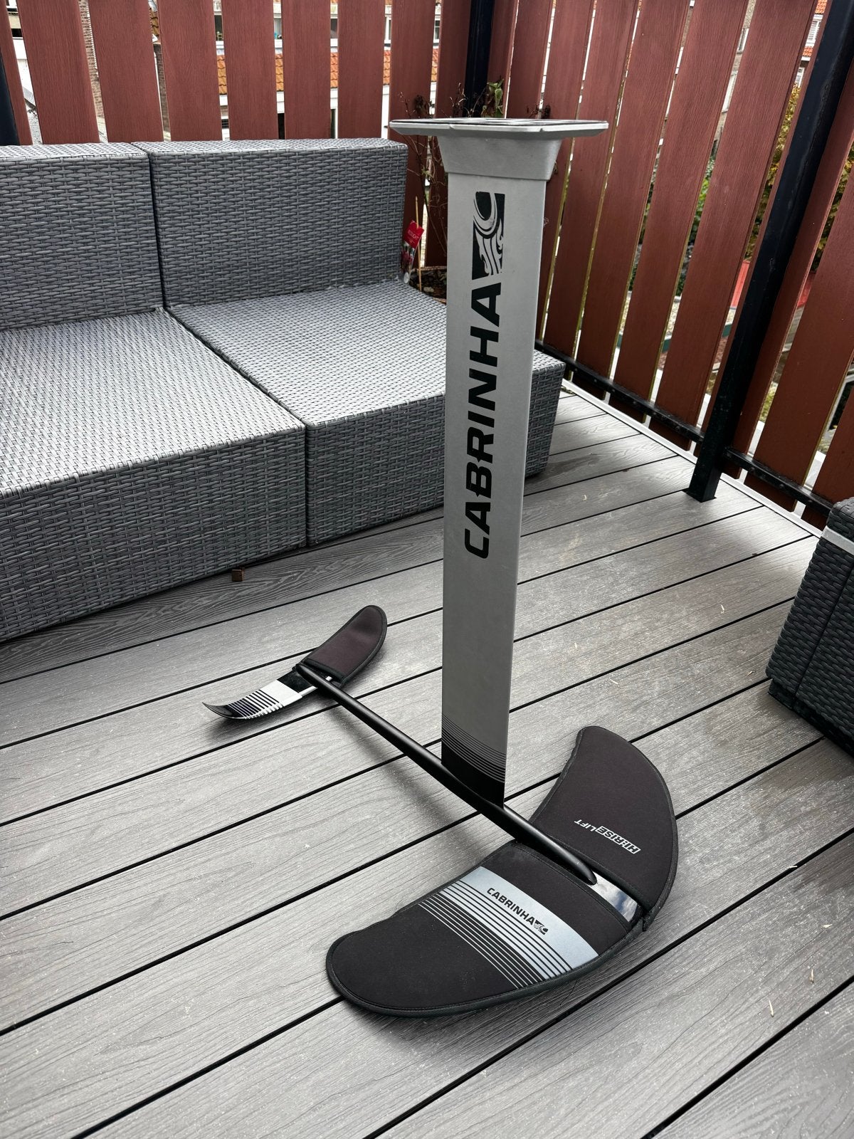 Cabrinha HI:RISE Lift foil + Double Agent 145 kiteboard, Watersport en Boten, Ophalen, Gebruikt, Overige typen