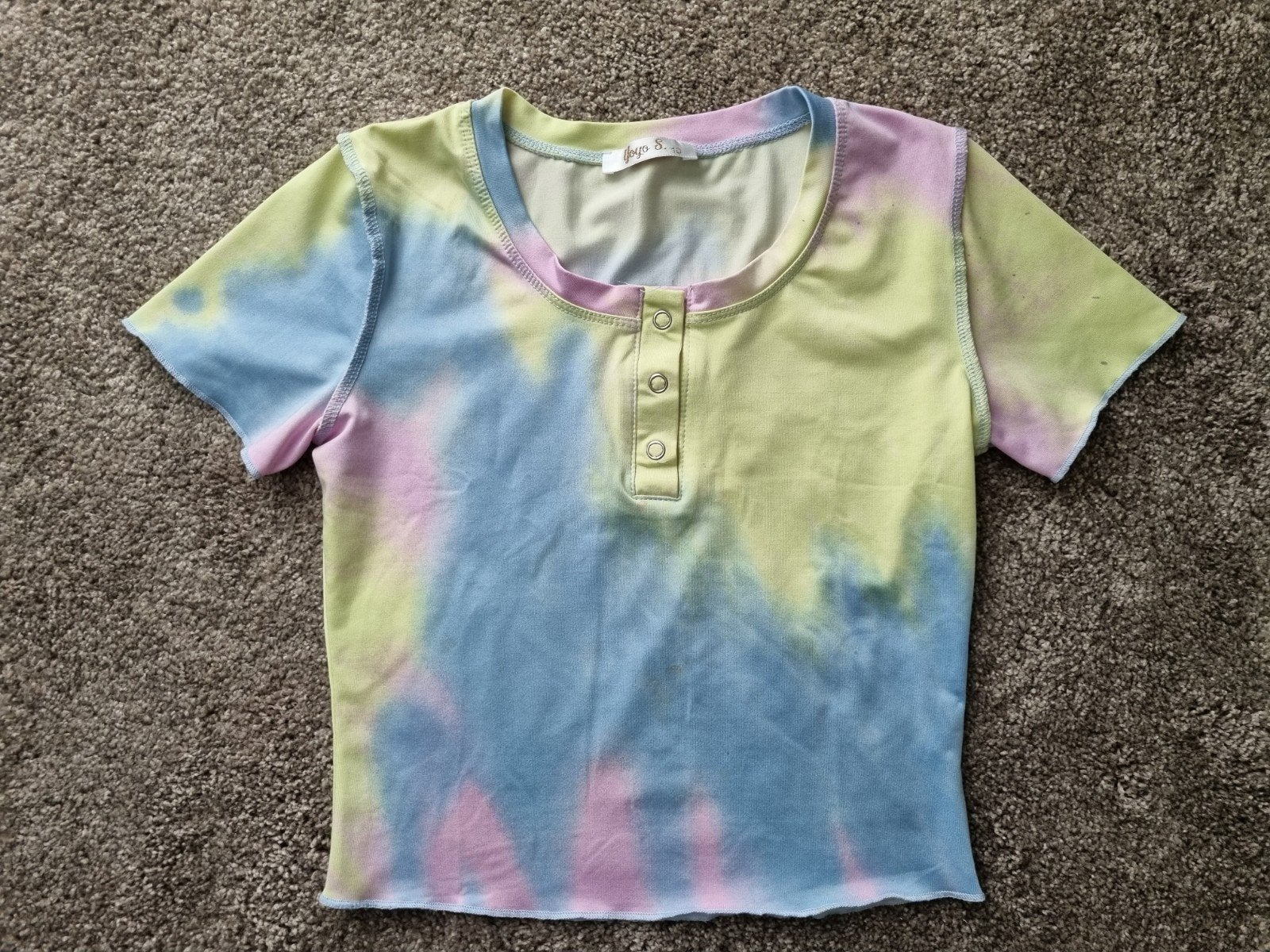 Crop top voor meisje -- maat 140 / maat 10 -- Yoyo S., Kinderen en Baby's, Yoyo S., Gebruikt, Meisje, Ophalen of Verzenden