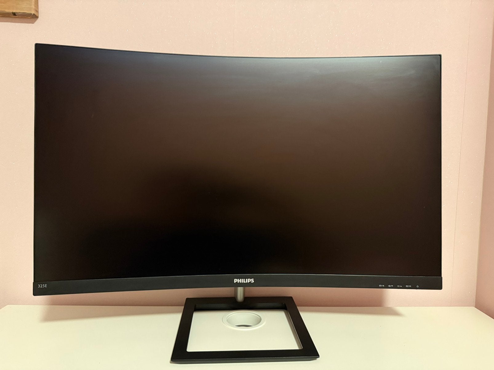 Philips 325E1C - Quad HD 32 inch - 75 Hz, Ophalen, Curved, Zo goed als nieuw, 61 t/m 100 Hz