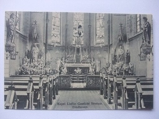 Q11 Eindhoven - Kapel Liefdegesticht Stratum - 1947, Verzenden, 1940 tot 1960, Gelopen, Noord-Brabant