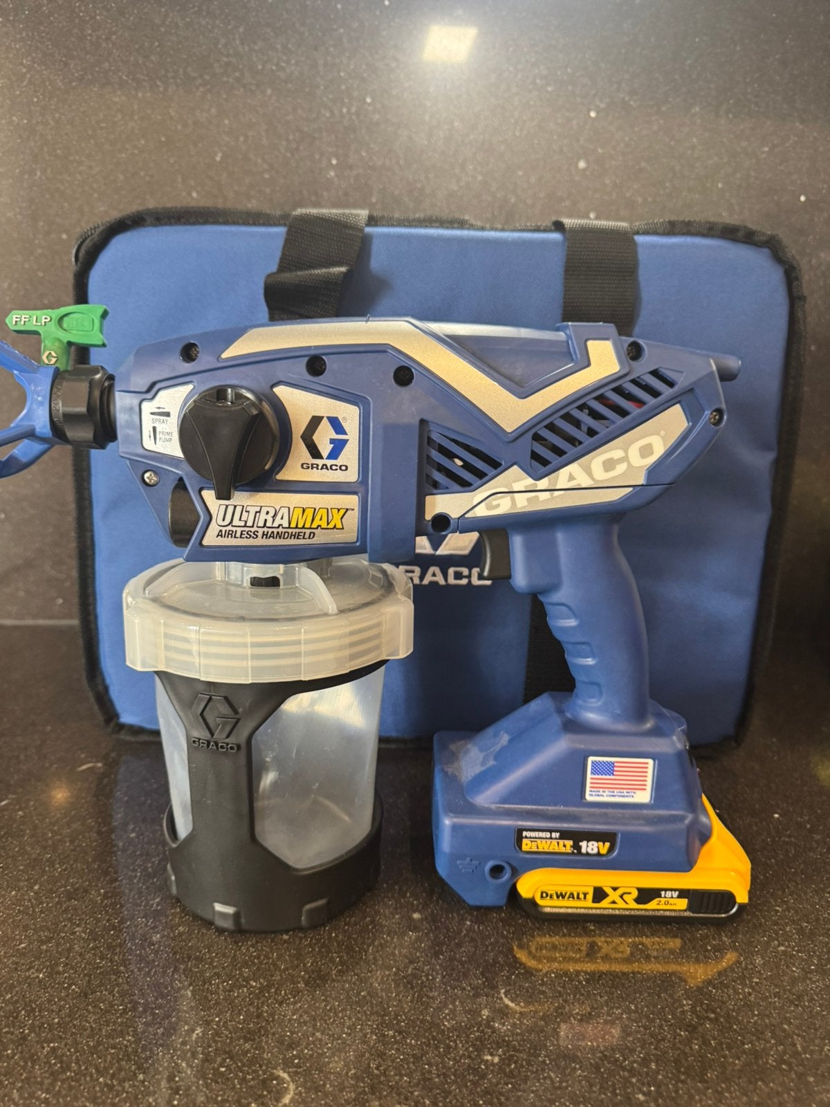 Graco ultramax, Doe-het-zelf en Verbouw, Ophalen of Verzenden, Nieuw, Verfspuit of Verfpomp