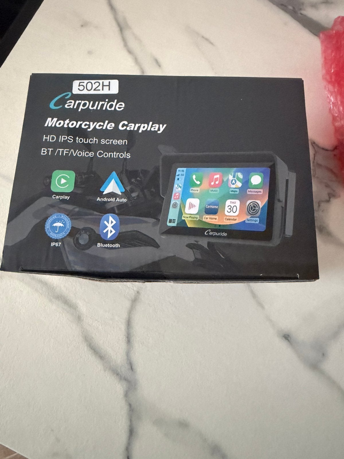 Carpuride carplay voor harley davidson, Motoren, Ophalen of Verzenden, Nieuw