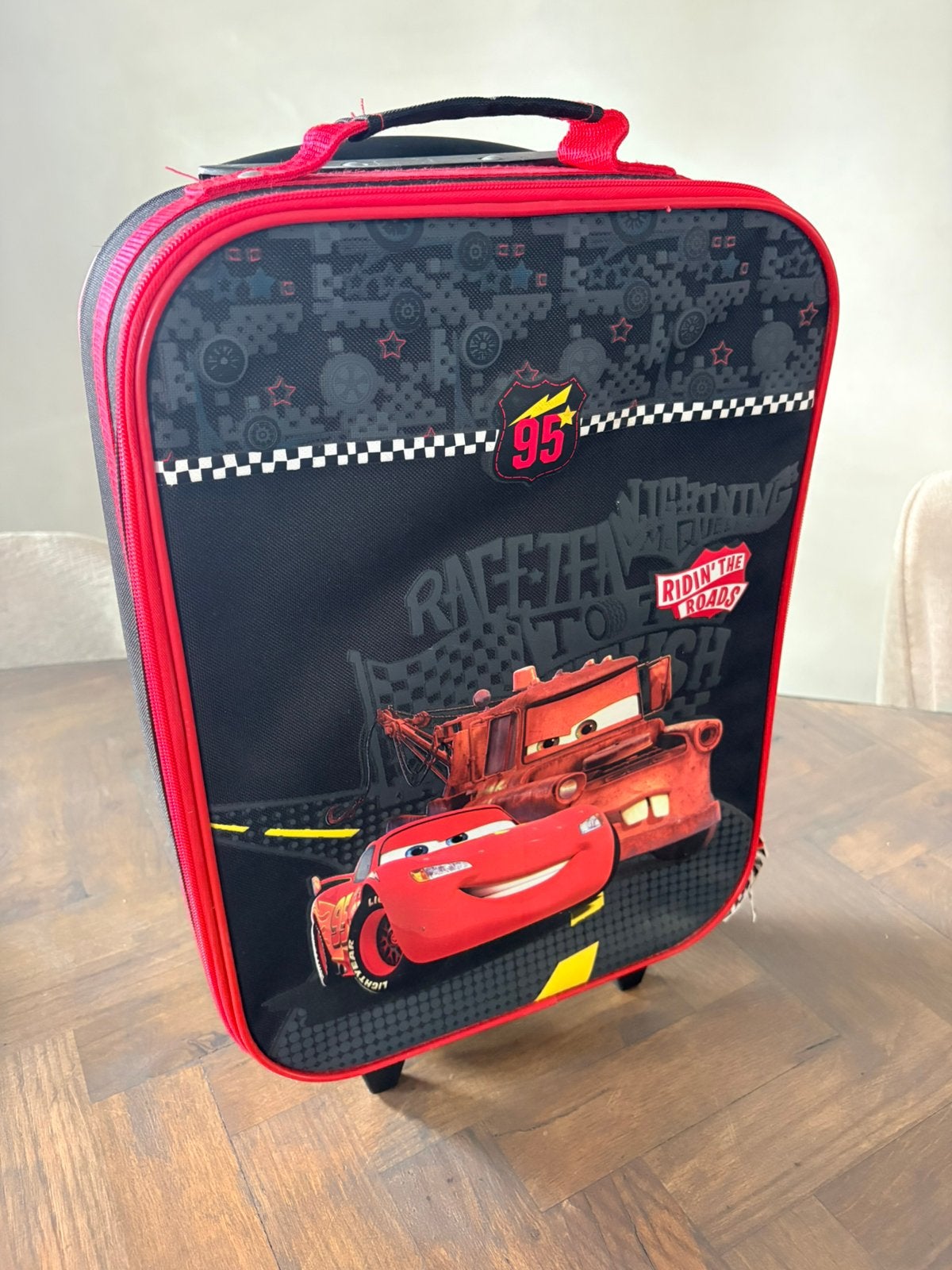 Handbagage koffer Cars (ong. 40 x 30 x 15 cm), Uitschuifbare handgreep, Hard kunststof, Minder dan 50 cm, Ophalen of Verzenden