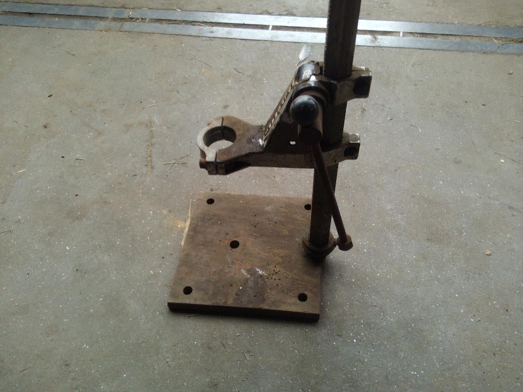 Boorstatief, Doe-het-zelf en Verbouw, Gereedschap | Boormachines, Ophalen of Verzenden, Gebruikt, Kolomboormachine