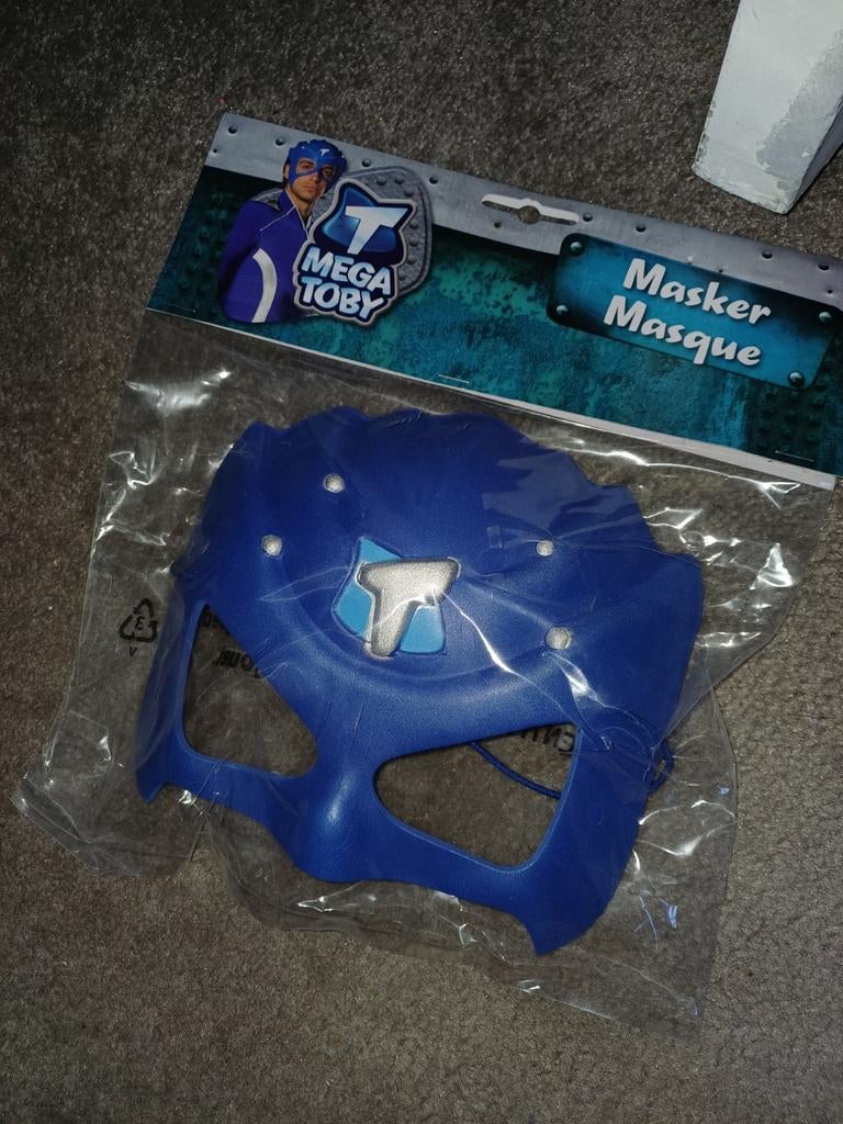 Mega Toby Masker - Nieuw! Plus pak, Ophalen of Verzenden, Nieuw, 104 of kleiner, Jongen of Meisje