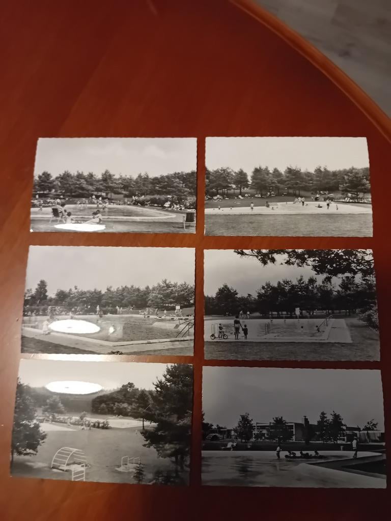 Foto briefkaarten bungalowpark 't Kraanven bij de Efteling, Verzamelen, Ansichtkaarten | Nederland, Ophalen of Verzenden