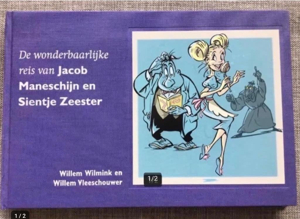 De wonderbare reis van Jacob Maneschijn en Sientje Zeester, Eén stripboek, Ophalen of Verzenden, Zo goed als nieuw