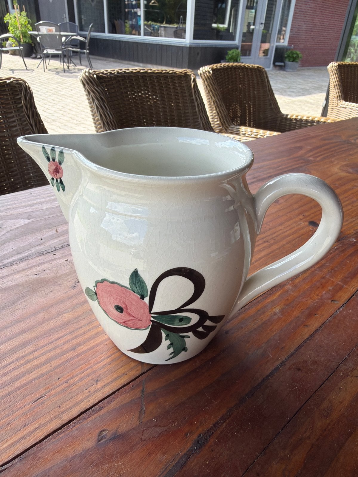 Villeroy & Boch Wildrose Kan - Vintage Serviesgoed, Ophalen of Verzenden