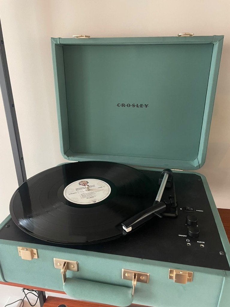 LP platenspeler (merk Crosley, zo goed als nieuw!)