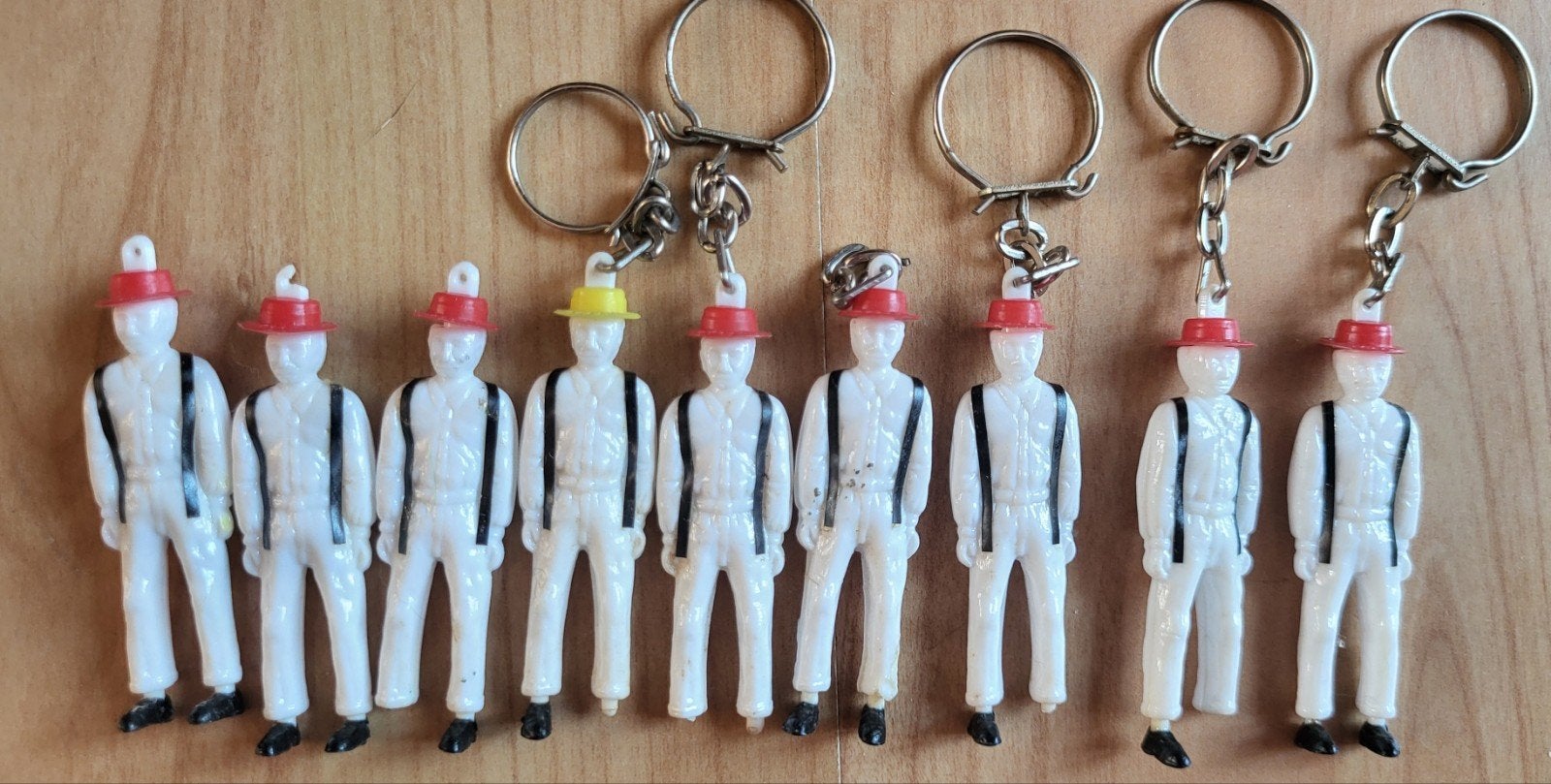 Eyssen Kaasdrager Sleutelhangers (Jaren 60), Verzenden, Gebruikt, Merk