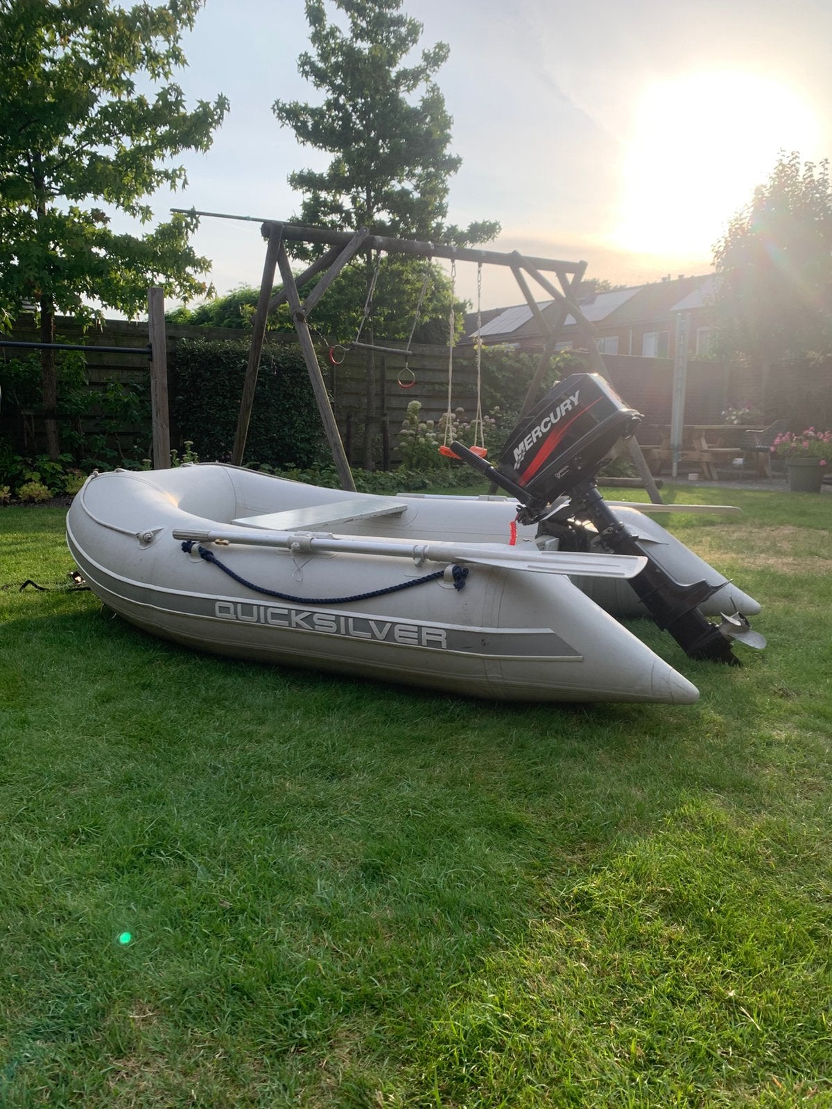 Rubberboot met opknapmotor, Ophalen, Gebruikt, Overige typen