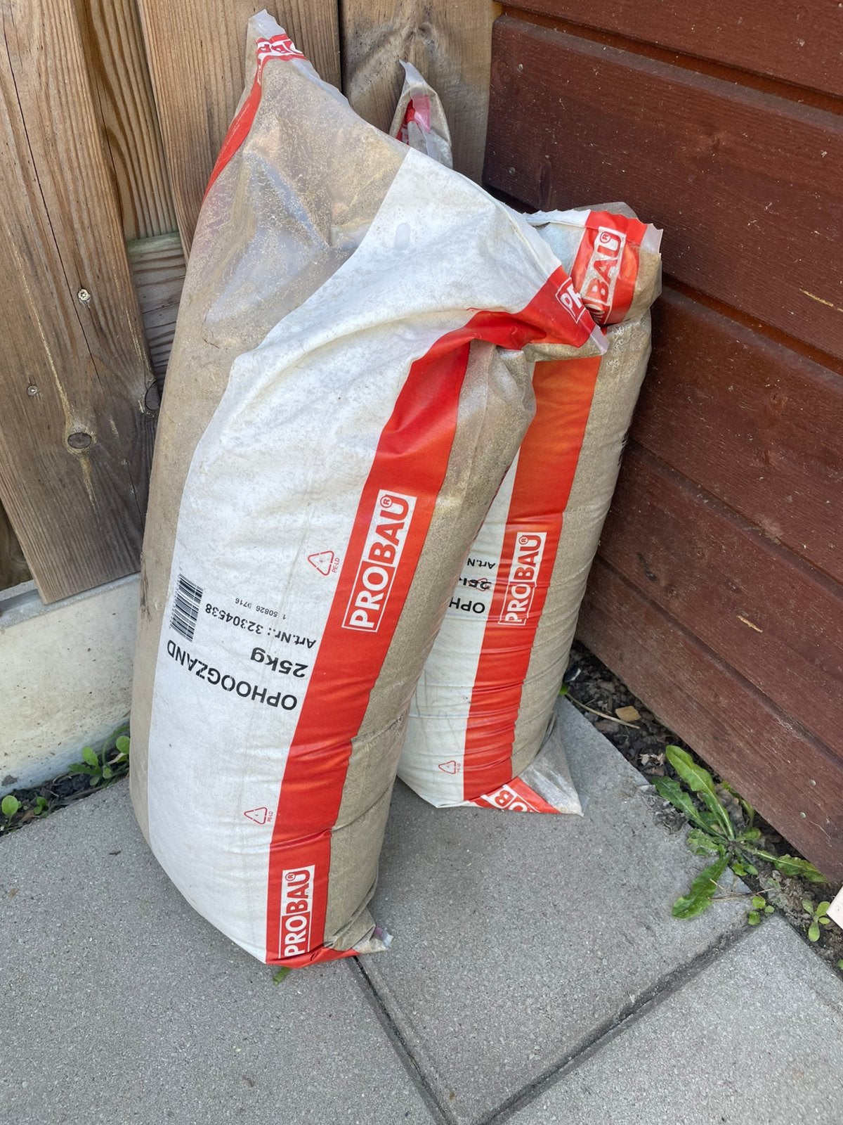 Ophoogzand 2 zakken van 25 kg, Ophalen, Nieuw, Ophoogzand