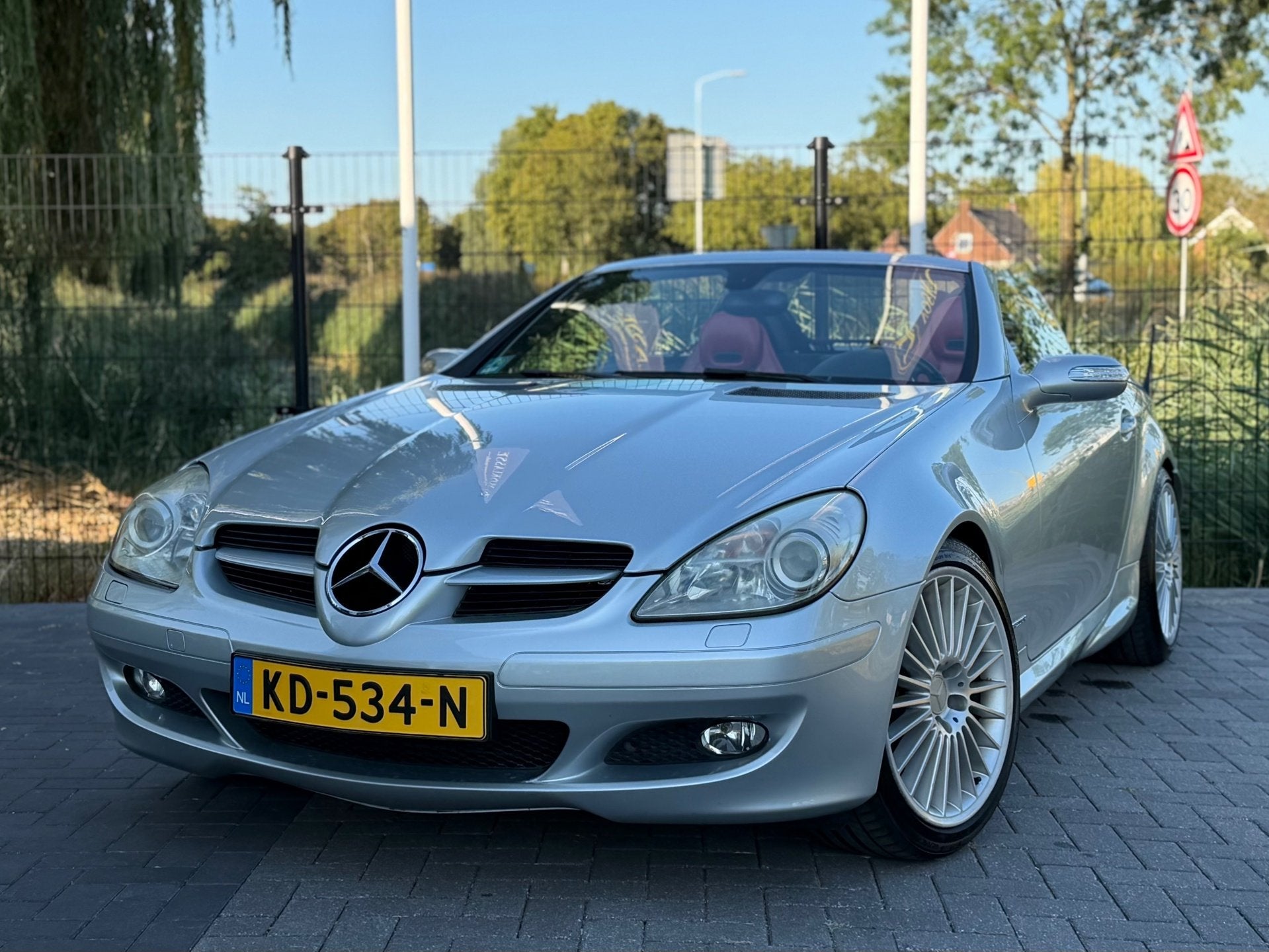 Mercedes-Benz SLK-klasse 200 K. AMG / AUT / CLIMA / CRUISE /, Auto's, Mercedes-Benz, Automaat, Achterwielaandrijving, Gebruikt