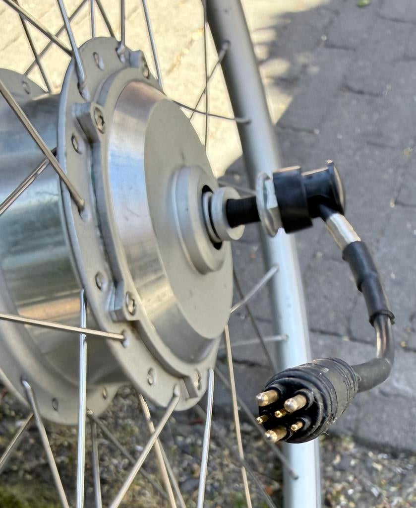 Bafang SWXB 36V 250W voorwielmotor 6 pins, Fietsen en Brommers, Fietsonderdelen, Ophalen, Zo goed als nieuw, Wiel